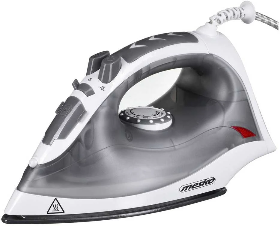 Mesko | MS 5037 | Garų lygintuvas | 2800 W | Vanduo tank capacity 170 ml | Continuous steam 35 g/min | Pilkas