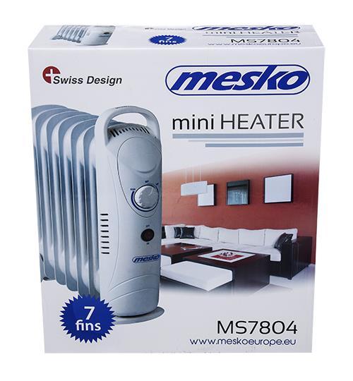 Tepalinis radiatorius Mesko MS 7804, 700W