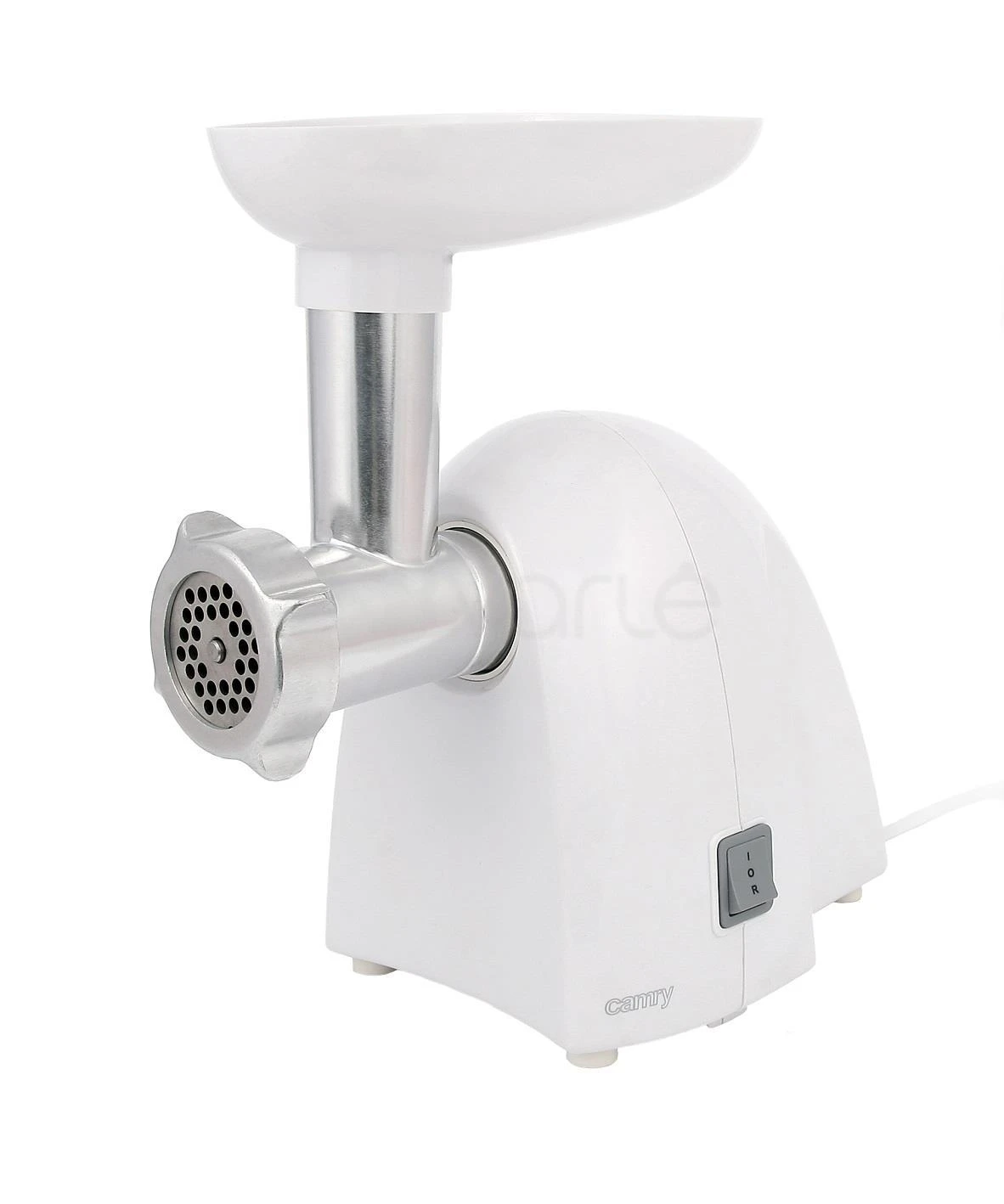 Mėsmalė Camry | CR 4802 | Baltas | 600-1500 W | Greičių skaičius 1 | Middle size sieve, mince sieve, poppy sieve, plunger, sausage filler, vegatable attachment.