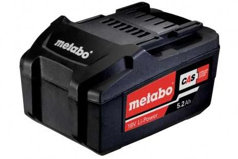 Metabo 18V Li-Power akumuliatorius 5.2 Ah