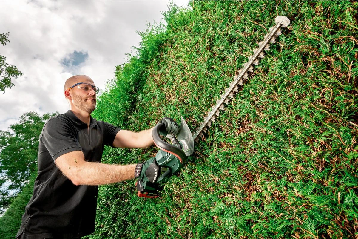 Akumuliatorinių gyvatvorių žirklių AHS 18-65 V, korpusas, Metabo