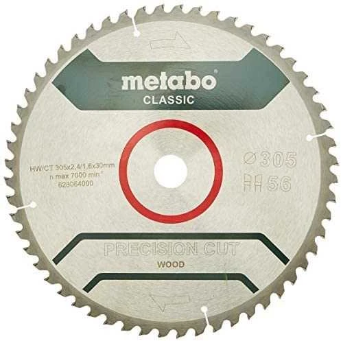Pjovimo diskas medienai Classic 305x2,4/1,6x30mm, z56, WZ, -5°, Metabo
