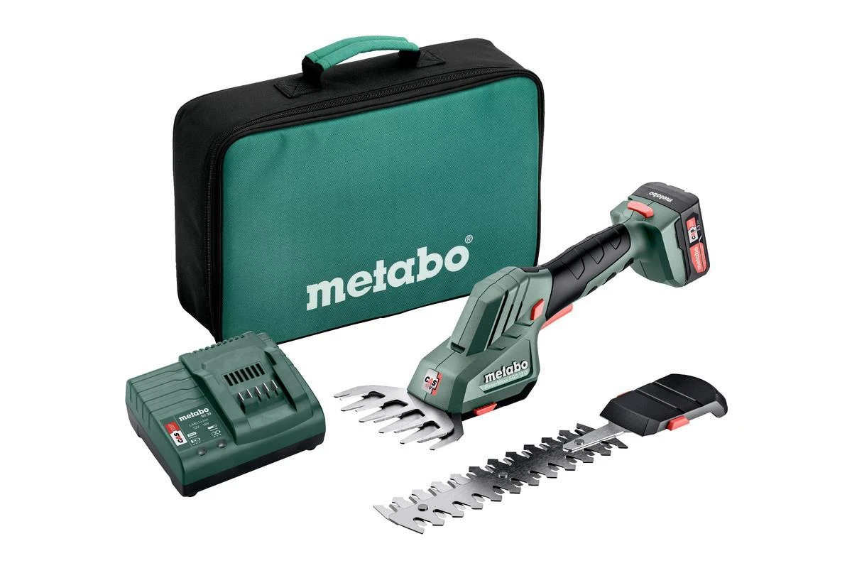 Metabo žolės ir krūmų žirklės SGS 18 LTX Q, 11.5 cm, 18 V, Li-Ion, be akumuliatoriaus ir kroviklio