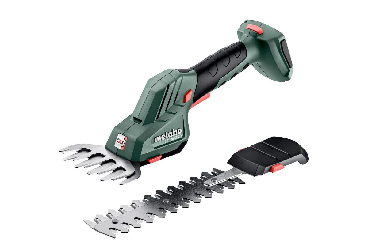 Metabo žolės ir krūmų žirklės SGS 18 LTX Q, 11.5 cm, 18 V, Li-Ion, be akumuliatoriaus ir kroviklio