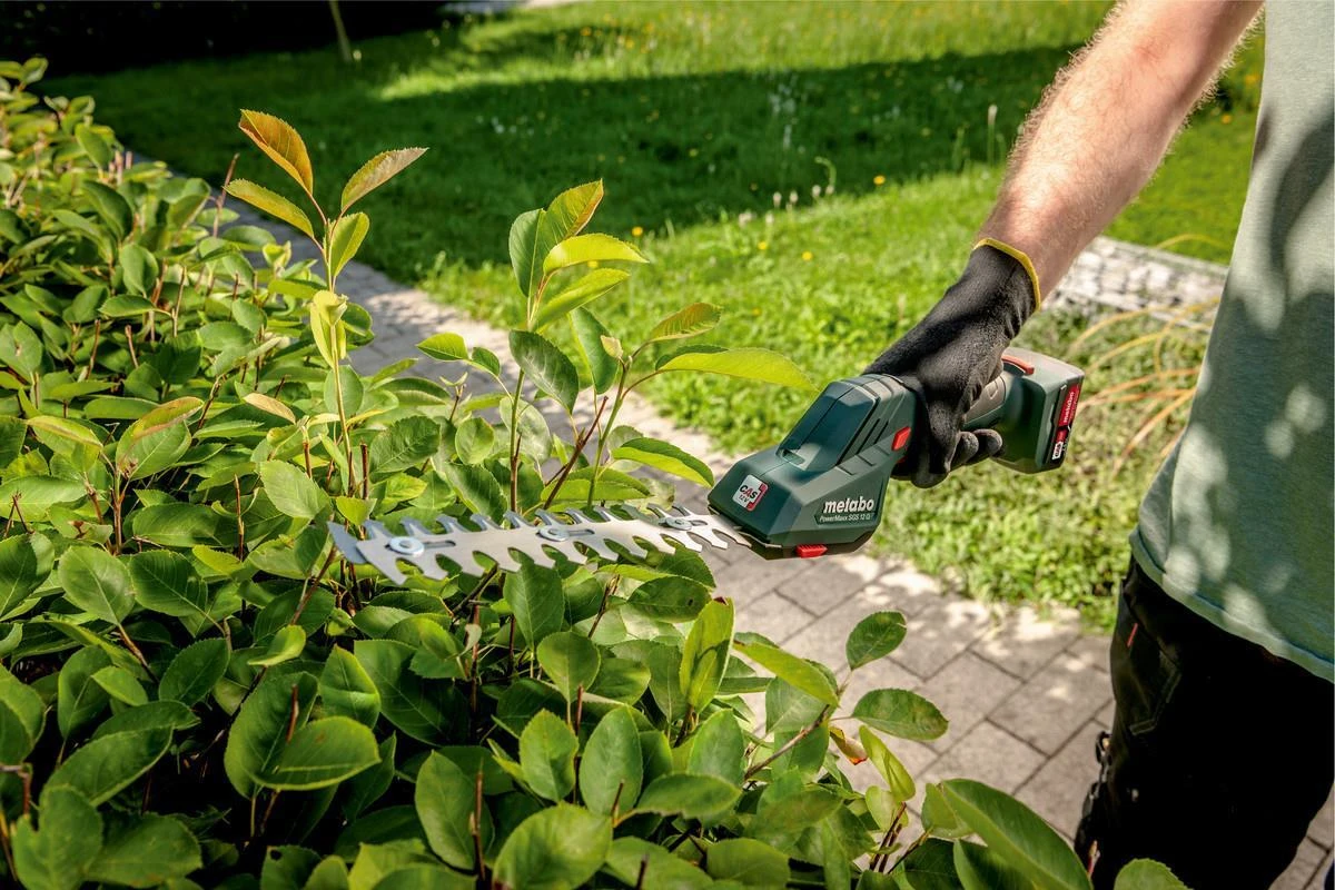 Metabo žolės ir krūmų žirklės SGS 18 LTX Q, 11.5 cm, 18 V, Li-Ion, be akumuliatoriaus ir kroviklio