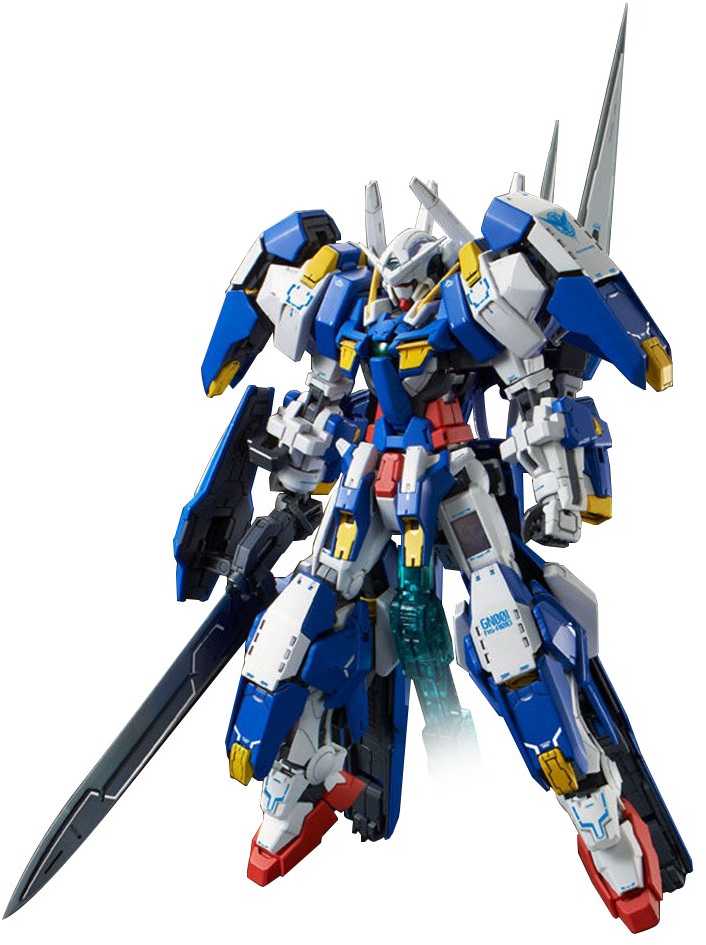 Gunpla modelis Bandai MG Gundam Avalanche Exia GN-001/hs-A01D 1/100 63531