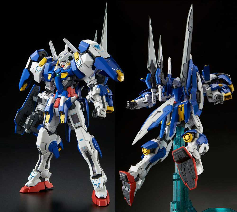 Gunpla modelis Bandai MG Gundam Avalanche Exia GN-001/hs-A01D 1/100 63531