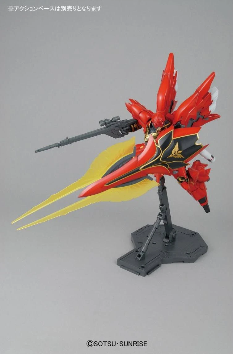 Bandai Kolekcinė Figūrėlė - MG 1/100 MSN-06S Sinanju Raudonas