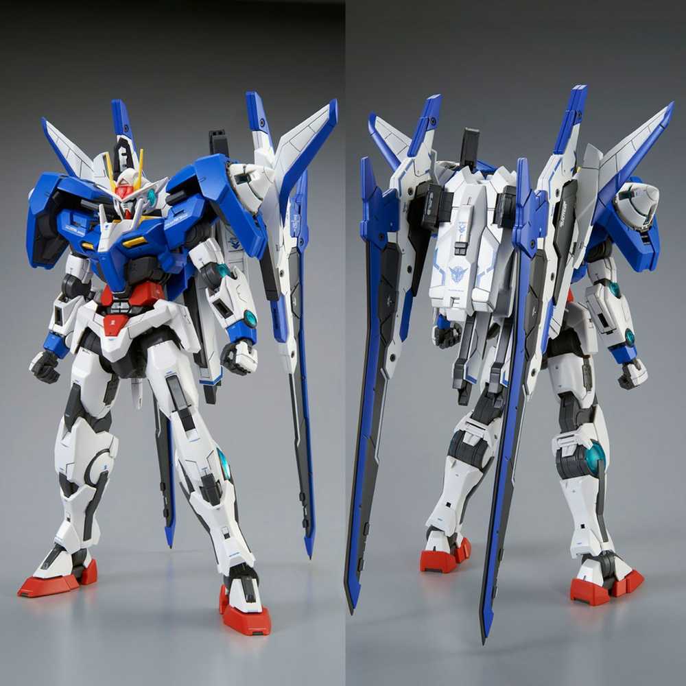 Bandai MG Gundam 00 XN Raiser surenkamas modelis 1/100, 62848
