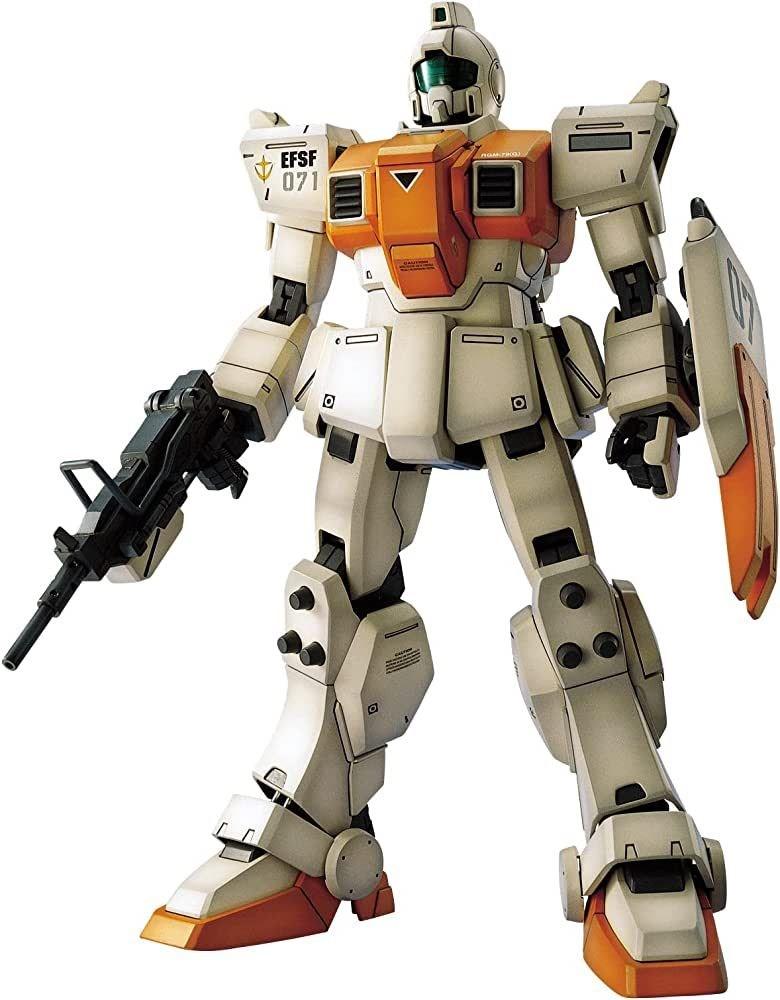 Bandai MG RGM-79(G) GM surenkamas Gunpla modelis 1/100 63146