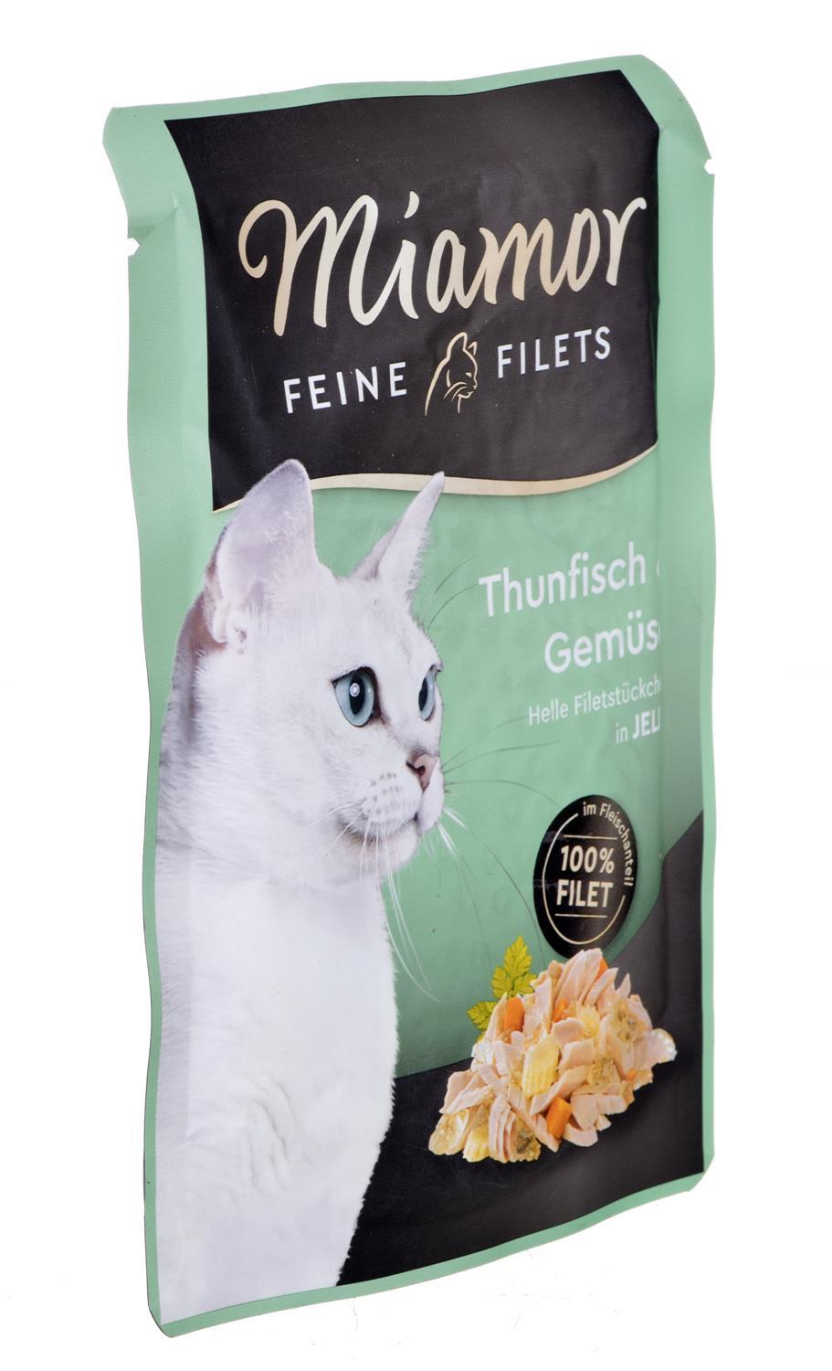 Miamoro kačių drėgnas maistas Tunas su daržovėmis 100 g