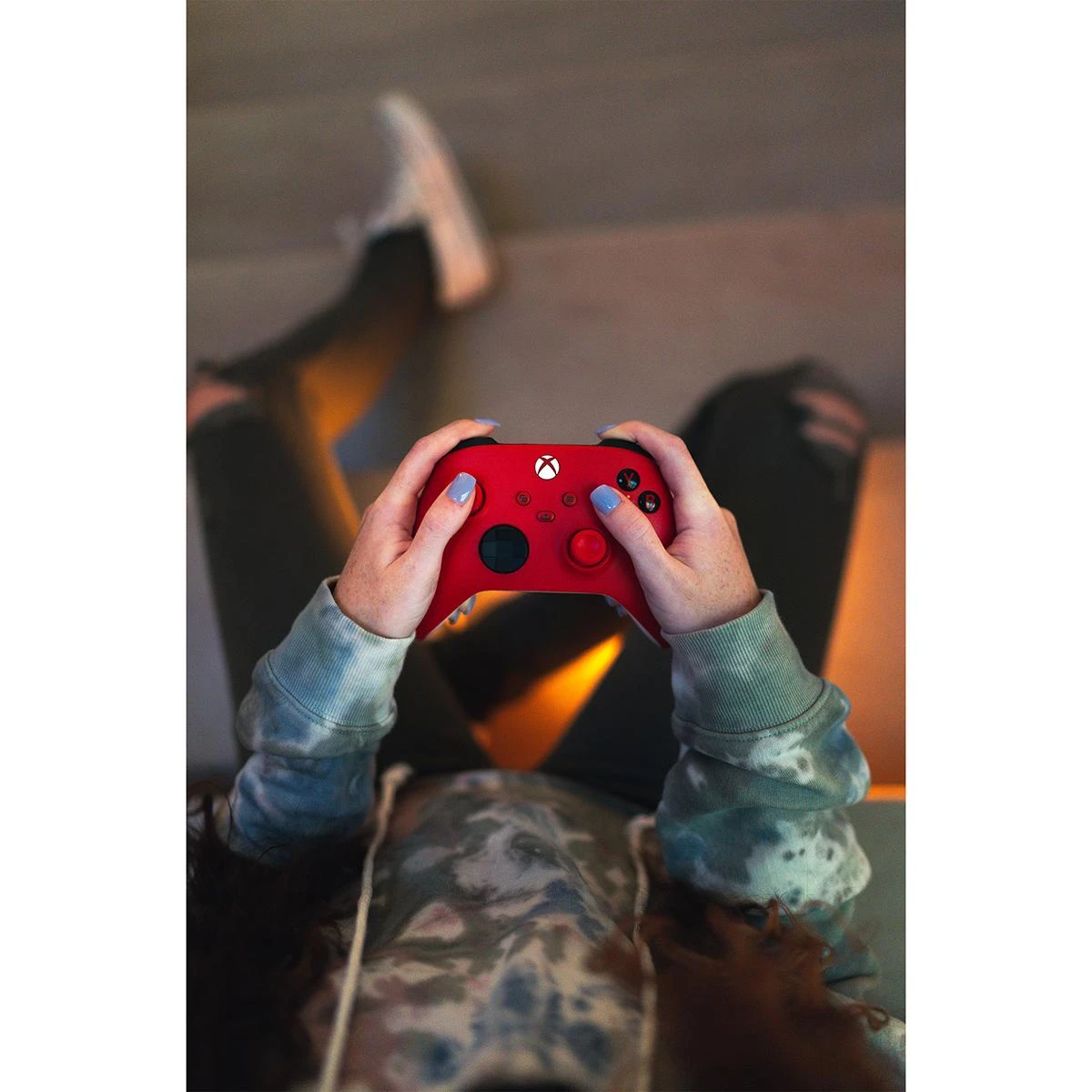 Žaidimų pultas Microsoft Xbox Series Wireless Controller, Raudonos spalvos