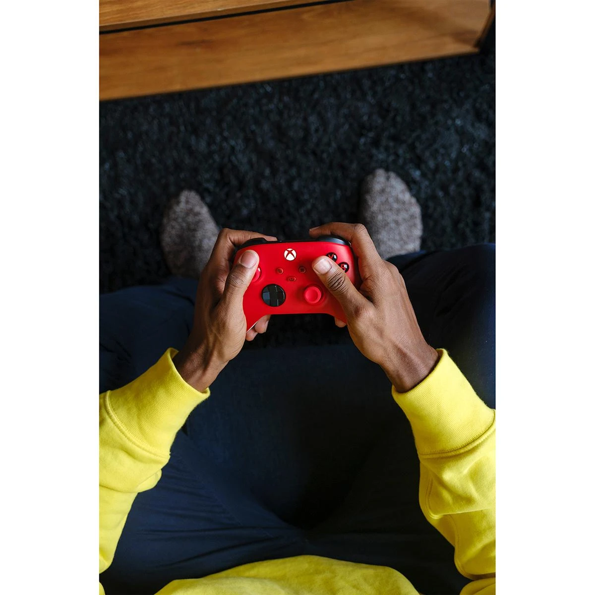 Žaidimų pultas Microsoft Xbox Series Wireless Controller, Raudonos spalvos