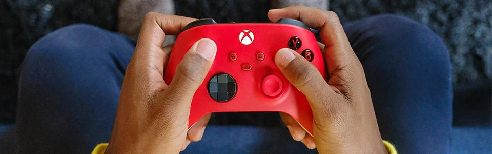 Žaidimų pultas Microsoft Xbox Series Wireless Controller, Raudonos spalvos
