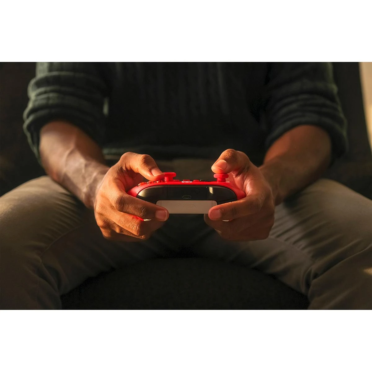 Žaidimų pultas Microsoft Xbox Series Wireless Controller, Raudonos spalvos