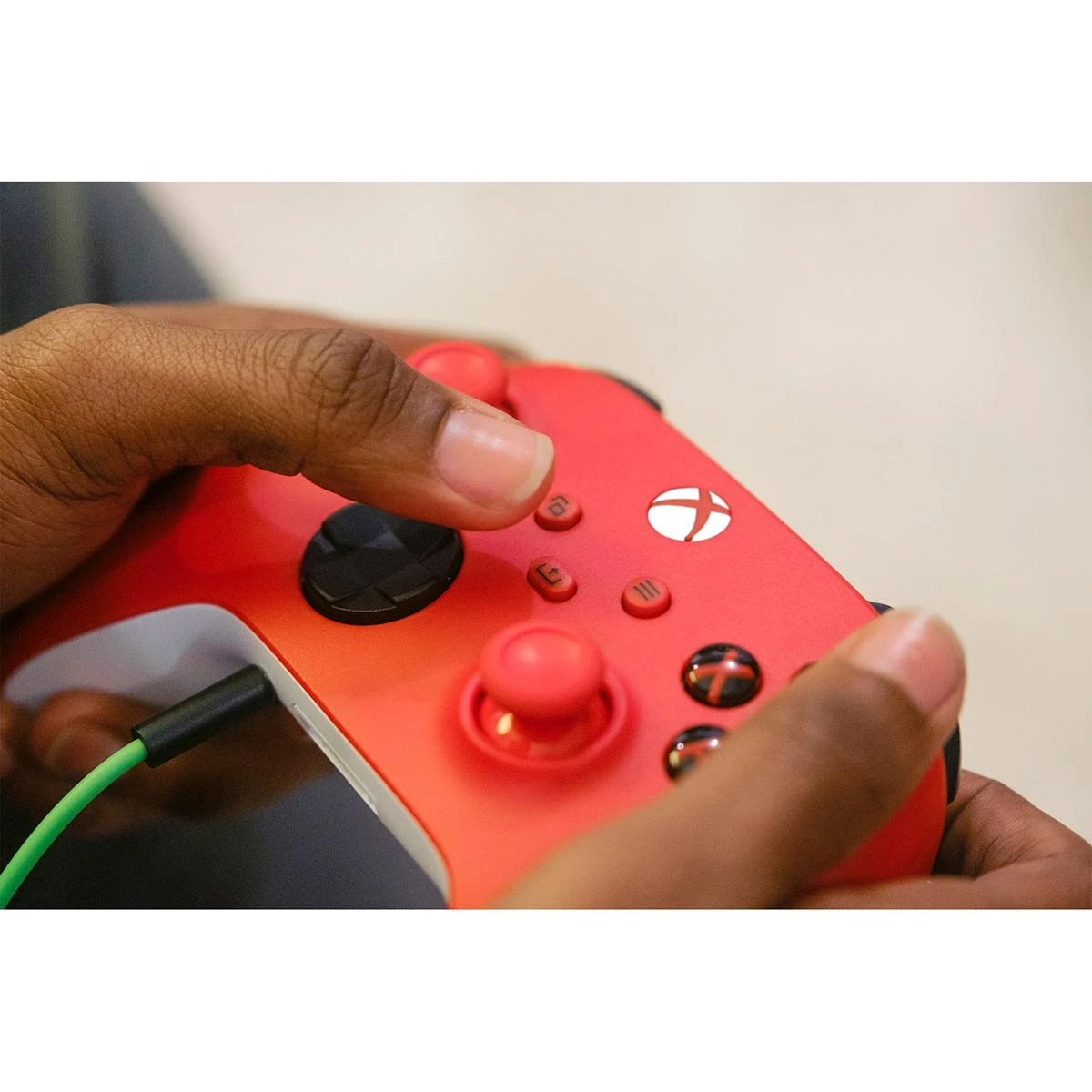 Žaidimų pultas Microsoft Xbox Series Wireless Controller, Raudonos spalvos