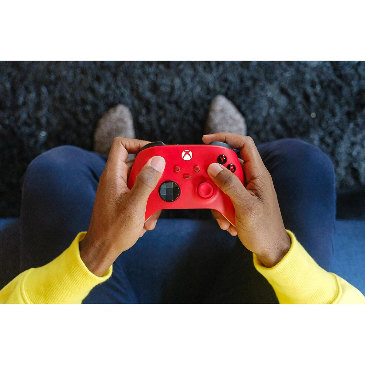 Žaidimų pultas Microsoft Xbox Series Wireless Controller, Raudonos spalvos