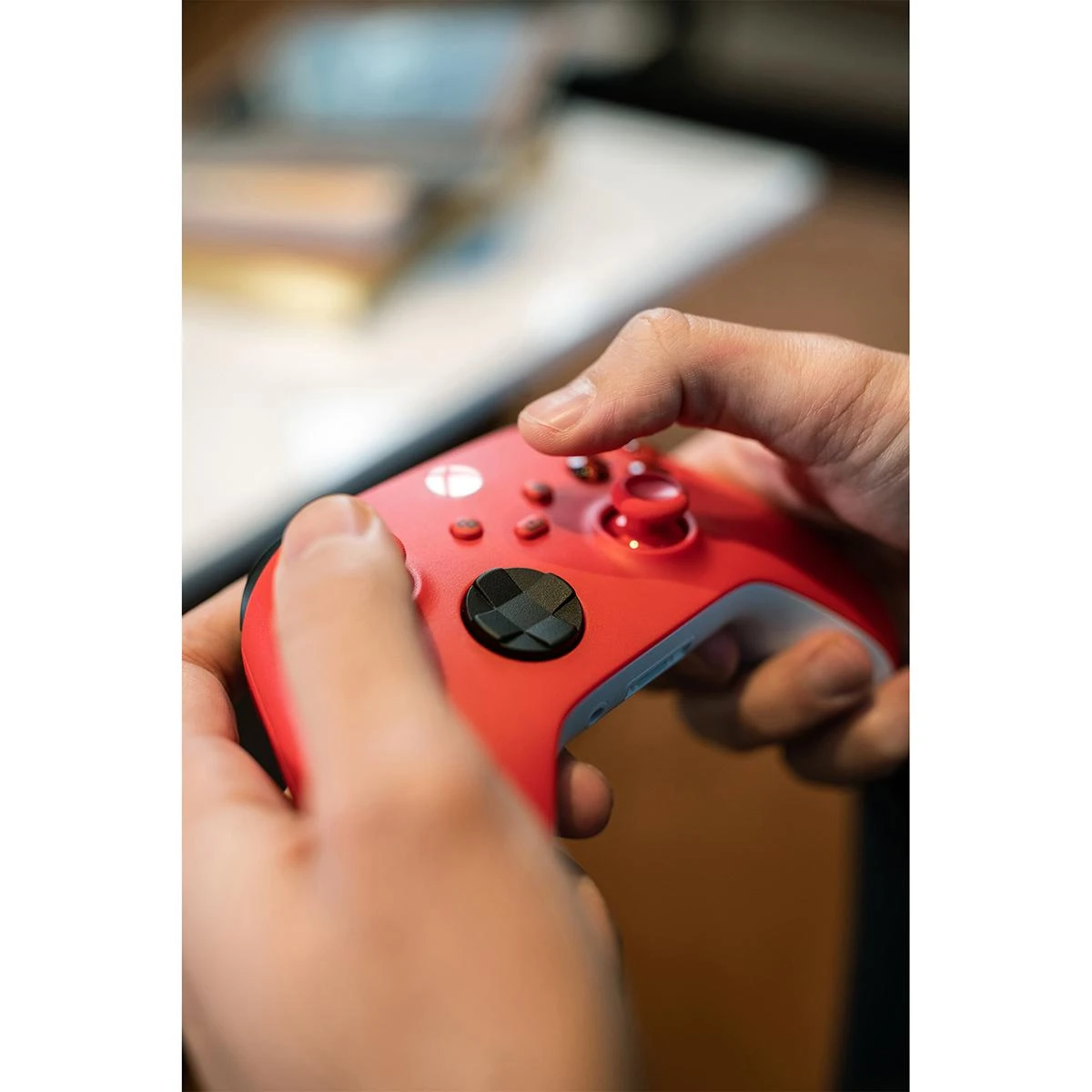 Žaidimų pultas Microsoft Xbox Series Wireless Controller, Raudonos spalvos