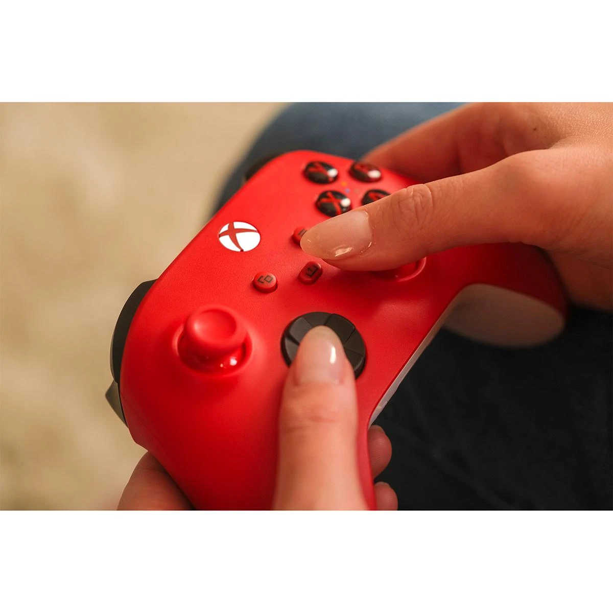 Žaidimų pultas Microsoft Xbox Series Wireless Controller, Raudonos spalvos