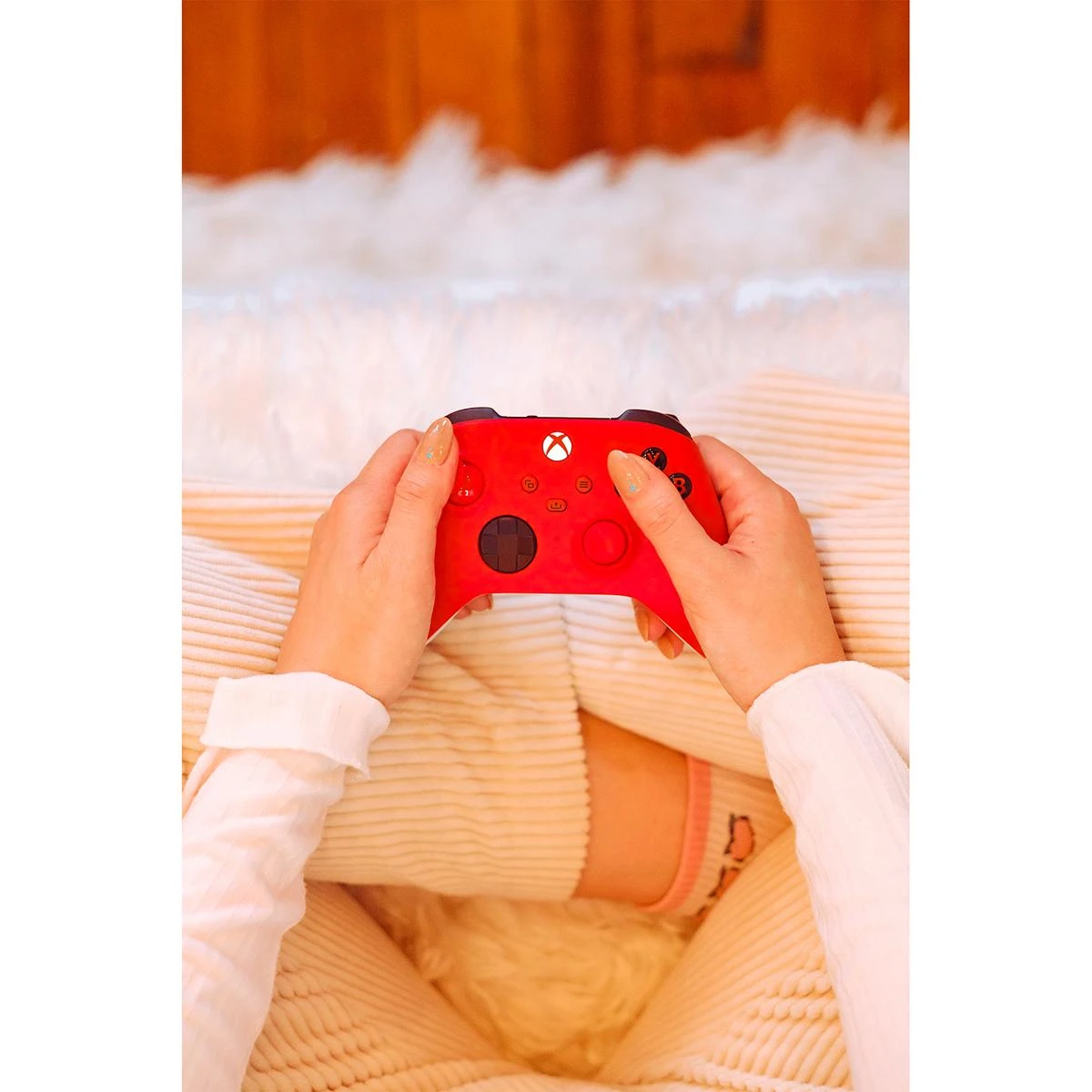 Žaidimų pultas Microsoft Xbox Series Wireless Controller, Raudonos spalvos