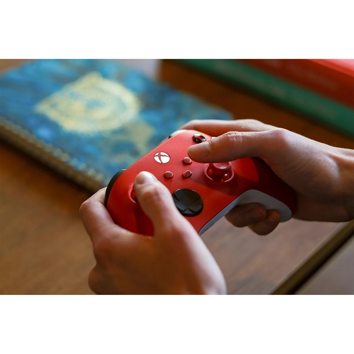 Žaidimų pultas Microsoft Xbox Series Wireless Controller, Raudonos spalvos