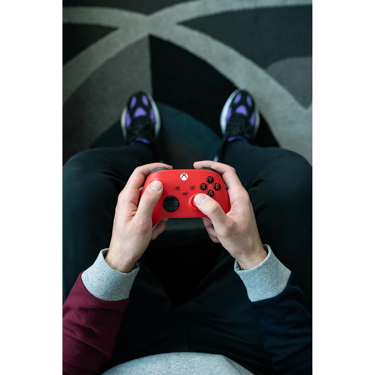 Žaidimų pultas Microsoft Xbox Series Wireless Controller, Raudonos spalvos