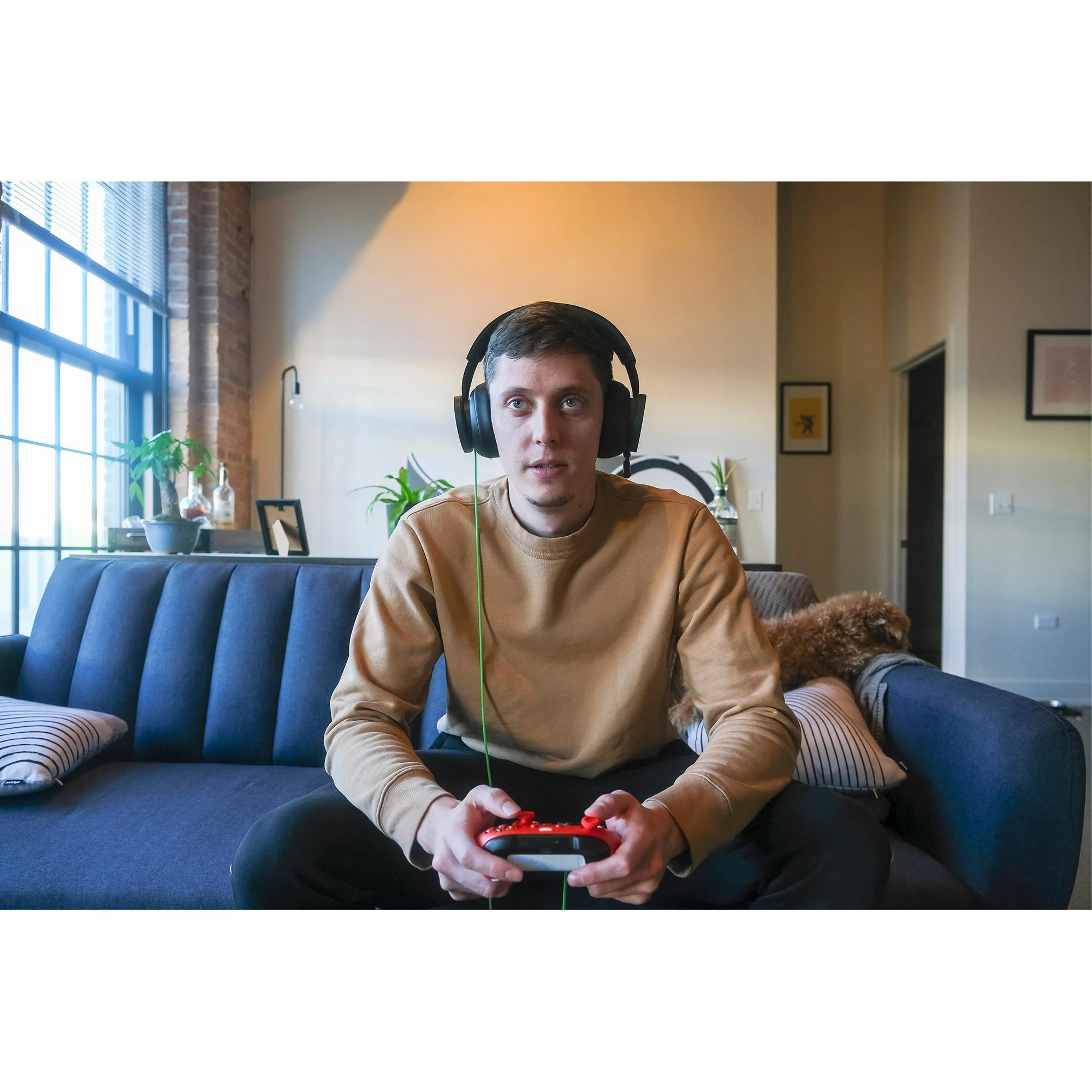 Microsoft XBOX ausinės skirtos XBOX Series X|S, One ir Windows 10 | laidinės, juodos