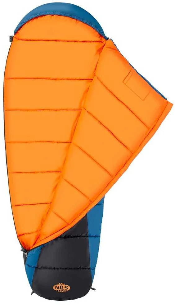 Miegmaišis Nils Camp NC2012 juodas-mėlynas