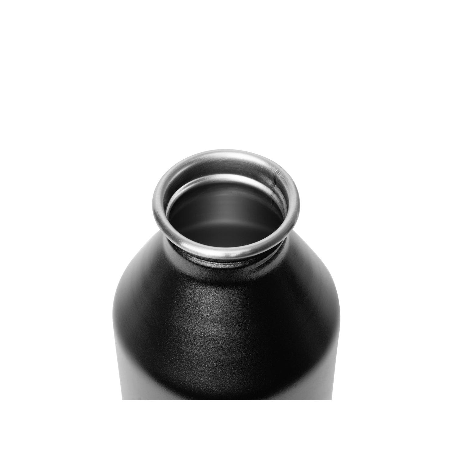 MiiR MiiR - siauras burnos buteliukas Juoda - Buteliukas termo 680 ml