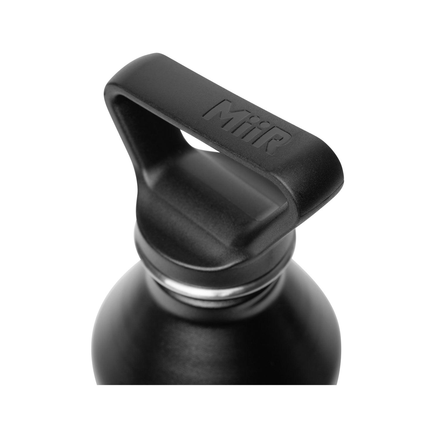 MiiR MiiR - siauras burnos buteliukas Juoda - Buteliukas termo 680 ml