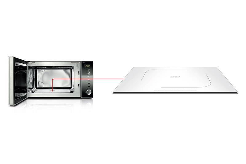 Mikrobangų krosnelė Caso | Microwave orkaitė | MG 20 | Free standing | 20 L | 800 W | Grilis | Juodas