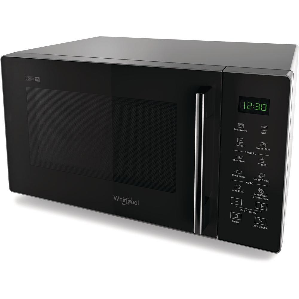 Mikrobangų krosnelė Cooker microwave Whirlpool MWP 253 SB (900W, 25l,  juodos spalvos) | Varle.lt