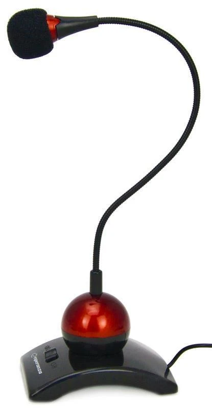 Esperanza EH130 microphone PC microphone Juodas,Raudona