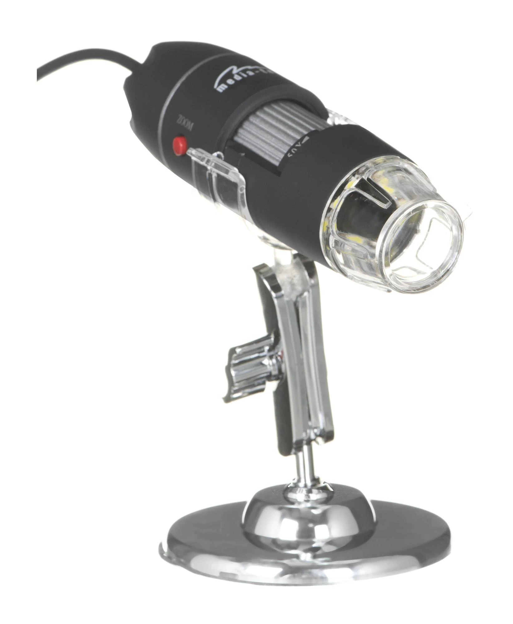 Universalus skaitmeninis Mikroskopas jungiamas prie kompiuterio Media-Tech MICROSCOPE USB 500X MT4096