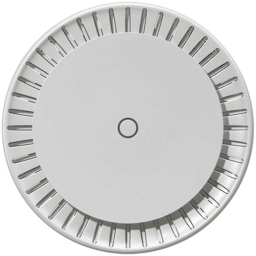 Maršrutizatorius Mikrotik Mikroerkė | „Wi-Fi 6“ dviejų dažnių prieigos taškas | cAP taip | 802.11ax | 2,4 GHz / 5 GHz | 1200+574 Mb/s | 10/100/1000 Mb/s | Ethernet LAN (RJ-45) jungtis 2 | MU-MiMO Nr. | PoE įėjimas/išėjimas