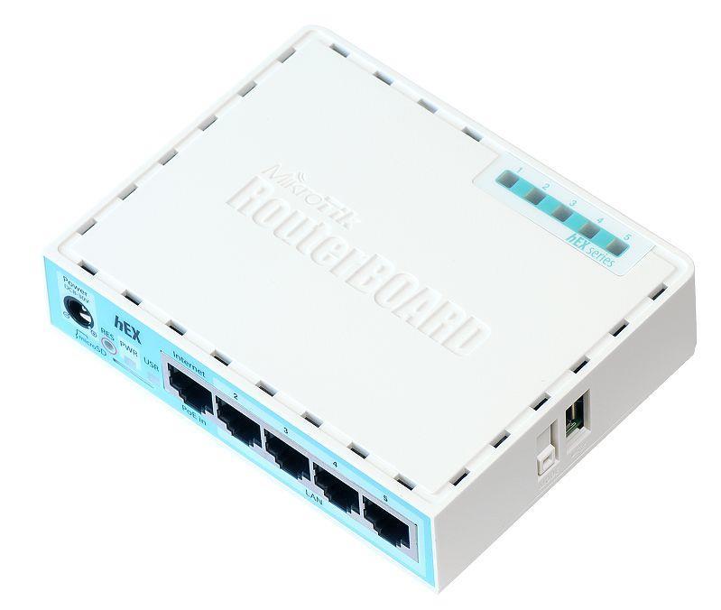 Šakotuvas „MikroTik“ laidinio Ethernet maršrutizatorius (be Wi-Fi) RB750Gr3, hEX, dviejų branduolių 880MHz procesorius, 256 MB RAM, 16 MB („MicroSD“), 5xGigabit LAN, USB, PCB ir įtampos temperatūros monitorius, pyptelėjimas, IP20, plastikinis korpusas, RouterOS L4 | MikroTik | Ethernet maršrutizatorius hEX | RB750Gr3 | Nėra Wi-Fi | Ethernet LAN (RJ-45) jungtys 5 | Nereikalingas tinklelio palaikymas | MU-MiMO Ne | Nėra mobiliojo plačiajuosčio ryšio | 1 | 12 mėn.