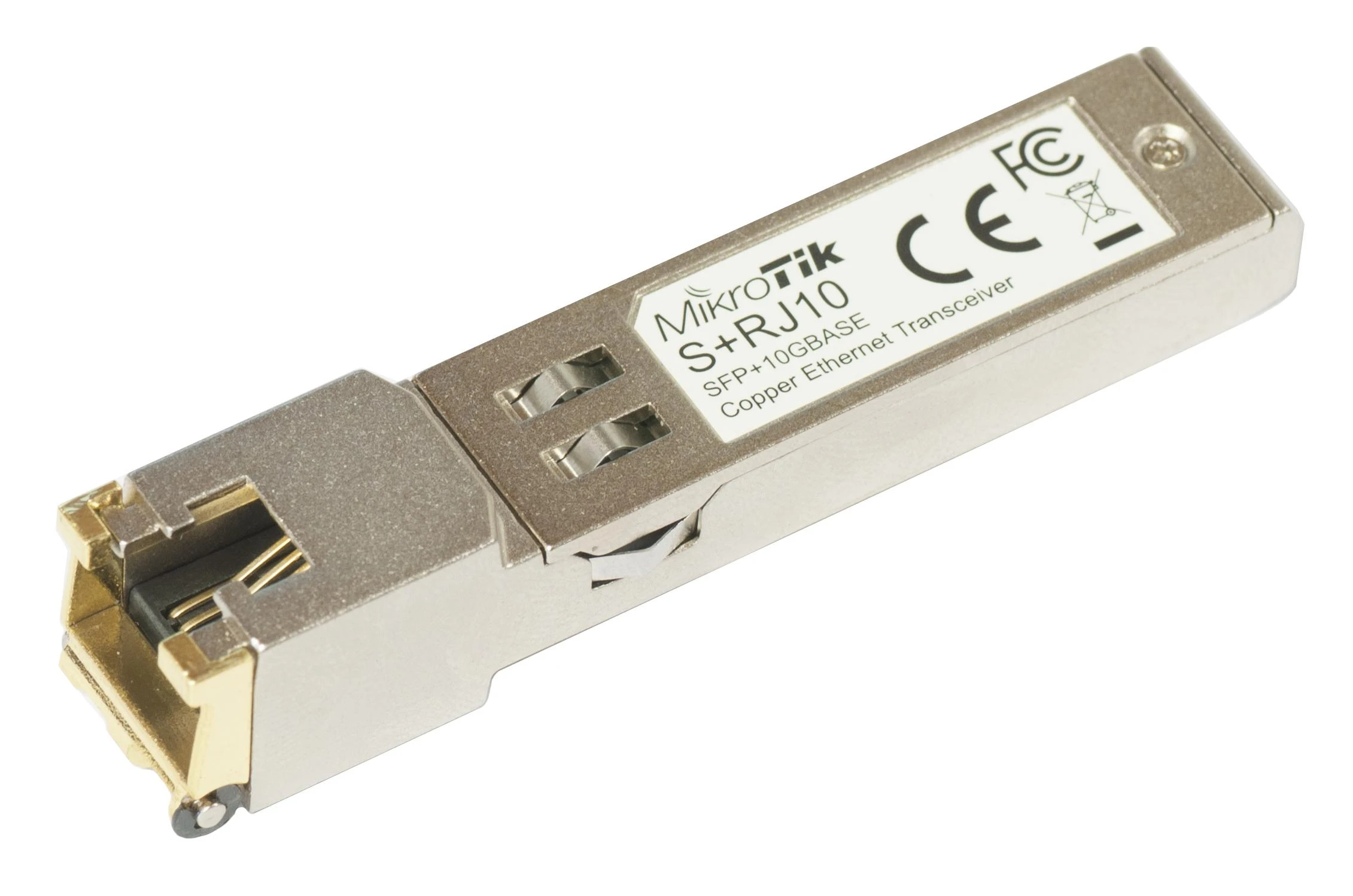 Šakotuvas MIKROTIK S+RJ10 SFP+ modulis 10Gb/s RJ45