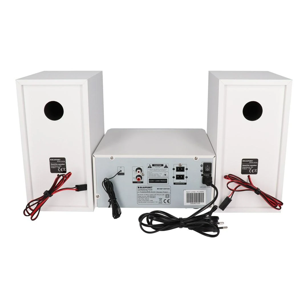 Muzikinis centras Blaupunkt MICRO TOWER WITH BLUETOOTH MS16BT EDITION