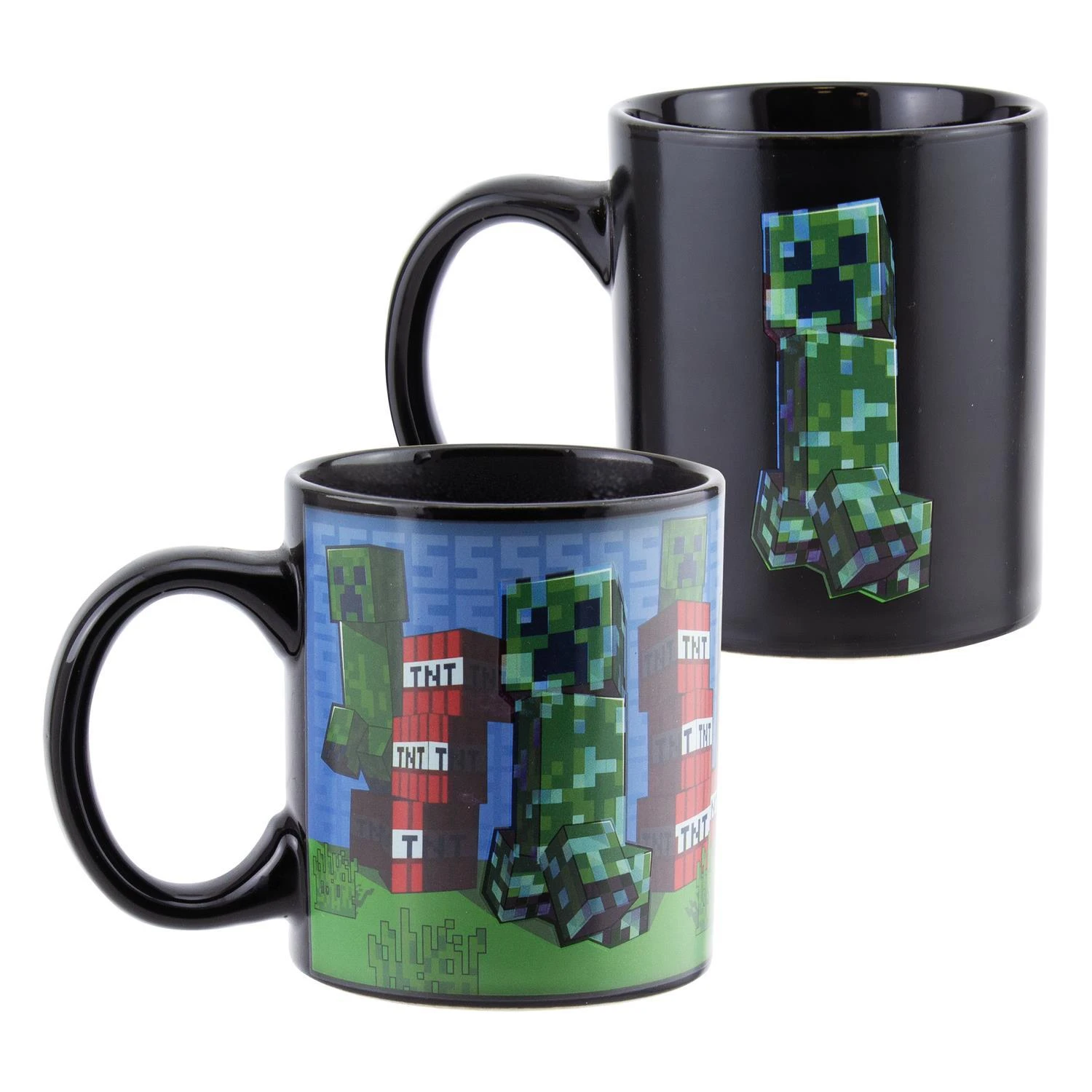 Paladone Minecraft Creeper į karštį reaguojantis puodelis