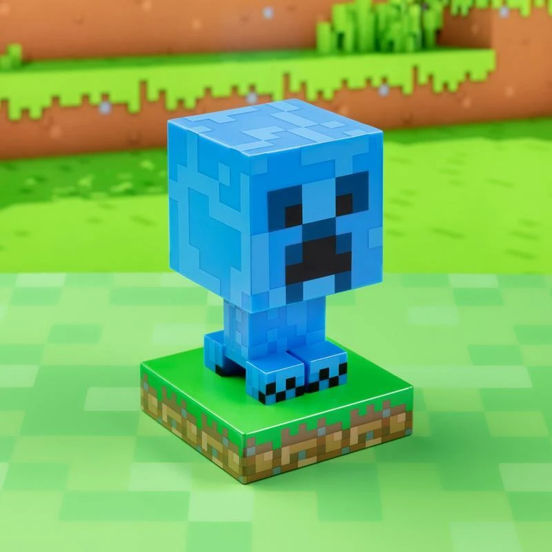 Paladone Minecraft Charged Creeper Icon lempa