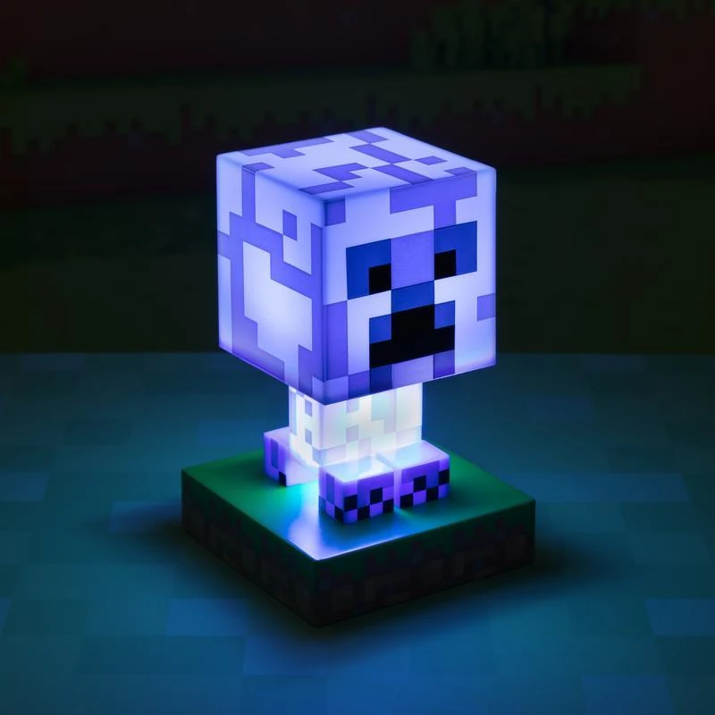 Paladone Minecraft Charged Creeper Icon lempa