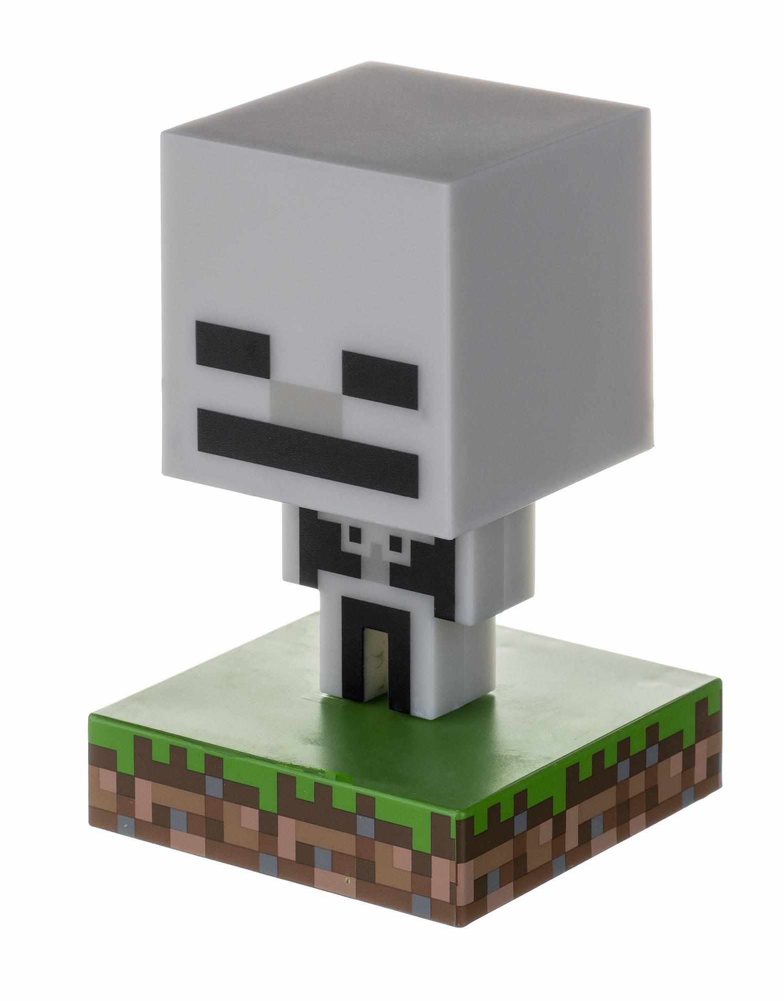 Paladone Minecraft Skeleton Icon lempa