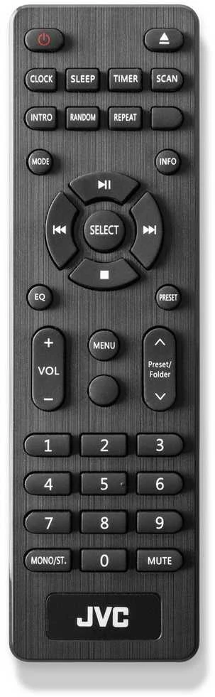 JVC Mini Tower RD-E861B-DAB