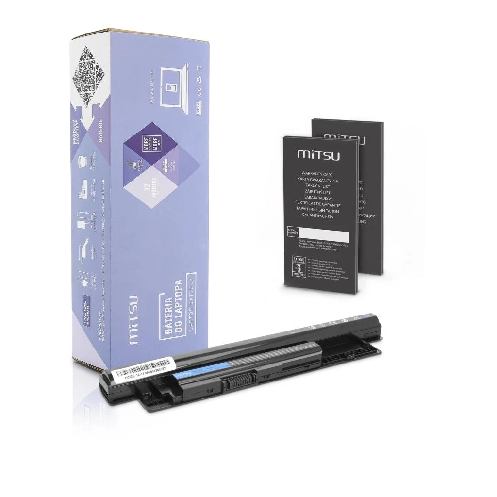 Nešiojamo kompiuterio akumuliatorius Mitsu BC/DE-14-14.8 (DELL 2200 MAH 33 WH)