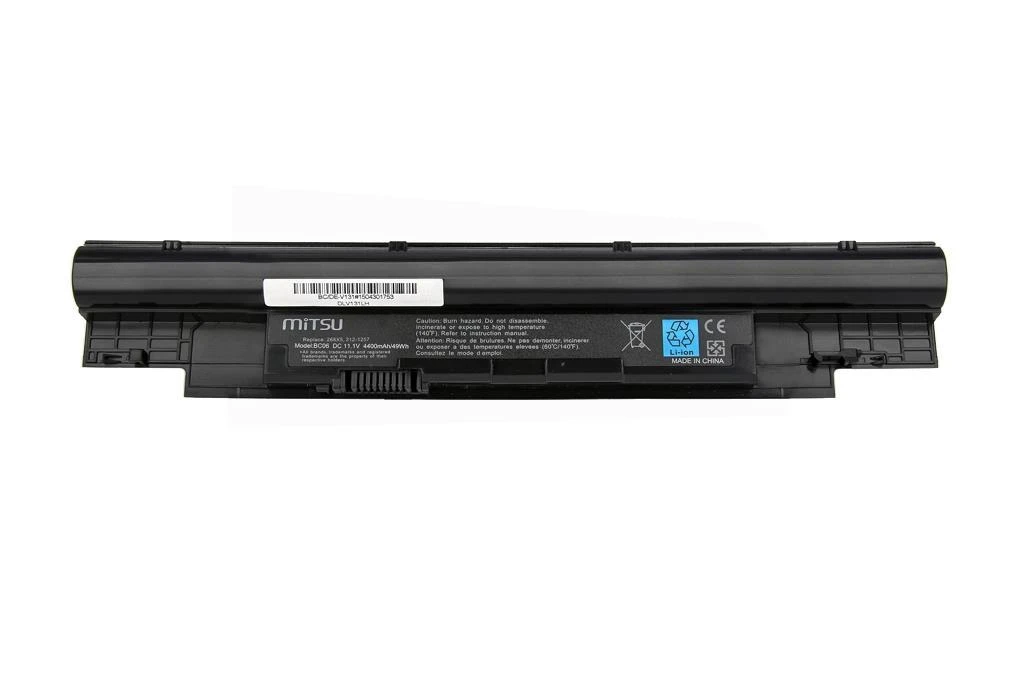 Nezatříděno „Mitsu do Dell Inspiron 13Z, 14Z“, „Vostro V131“ 4400 mAh (49 Wh) 10,8–11,1 volto