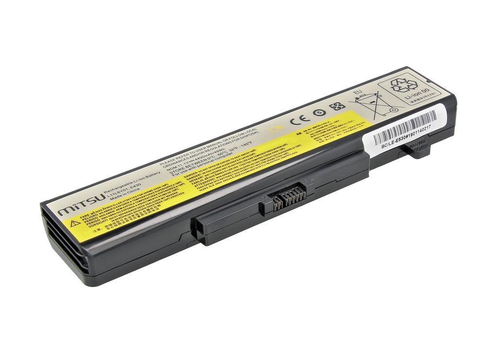 Nešiojamo kompiuterio akumuliatorius MITSU BATTERY BC/LE-E530 (LENOVO 4400 MAH 48 WH)