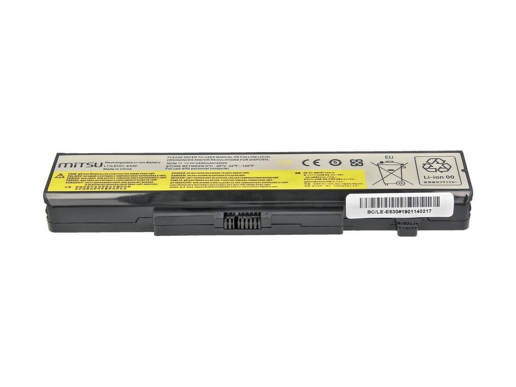 Nešiojamo kompiuterio akumuliatorius MITSU BATTERY BC/LE-E530 (LENOVO 4400 MAH 48 WH)