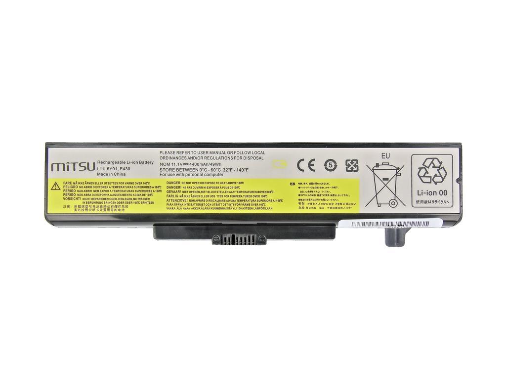 Nešiojamo kompiuterio akumuliatorius MITSU BATTERY BC/LE-E530 (LENOVO 4400 MAH 48 WH)