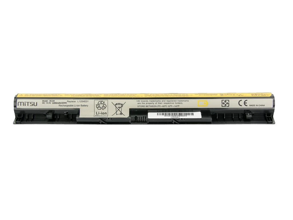 Baterija nešiojamam kompiuteriui MITSU BC/LE-G500 (32 Wh, Lenovo nešiojamiesiems kompiuteriams)