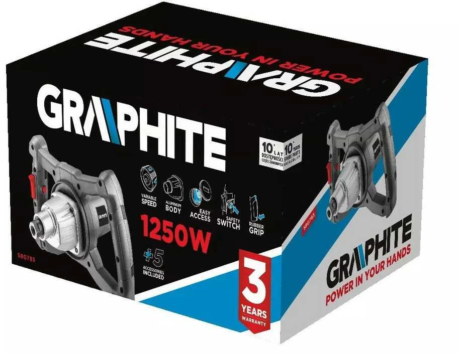 Graphite Mieszarka Maišytuvas 1250 W, 400–800 min-1